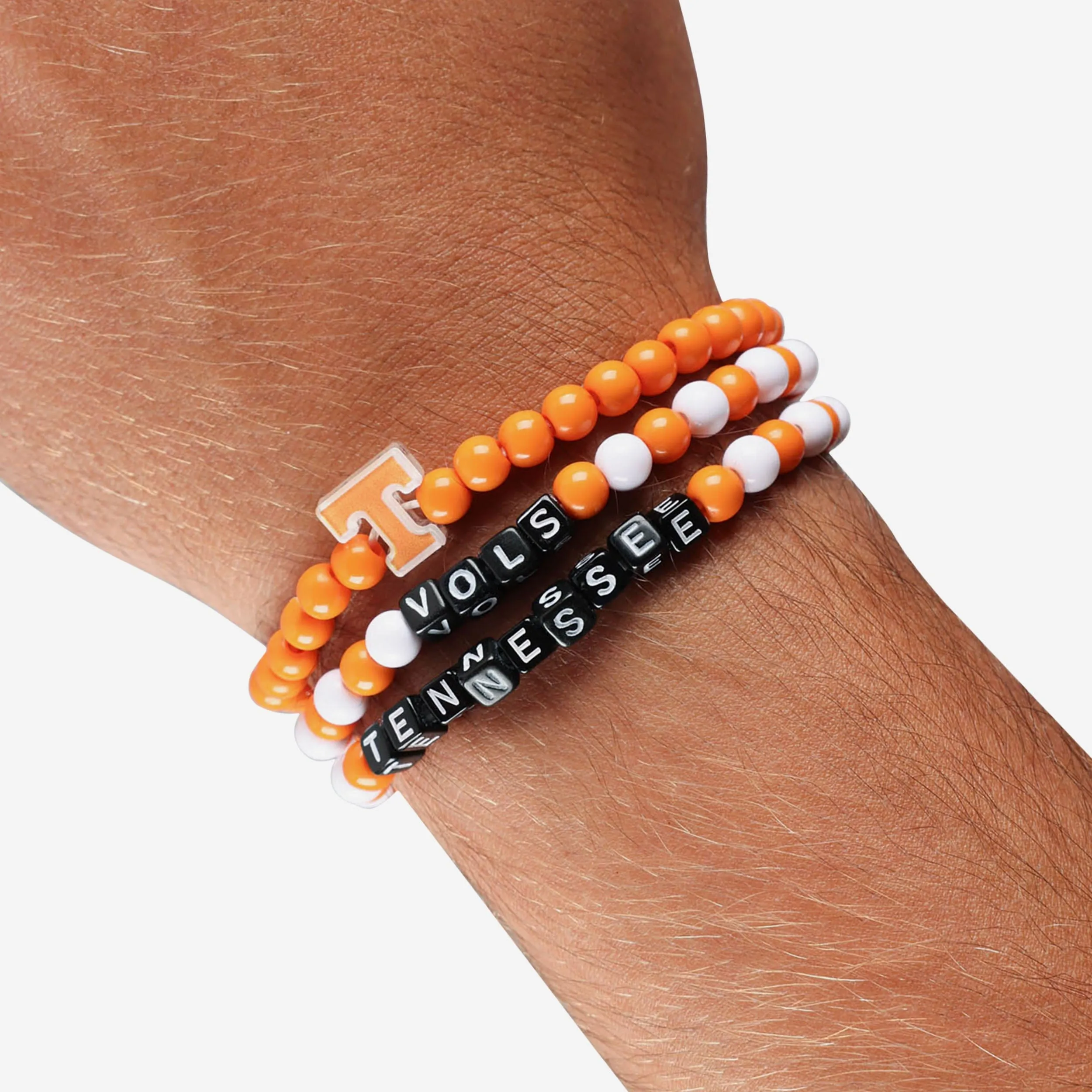 Tennessee Volunteers 3 Pack Beaded Friendship Bracelet
