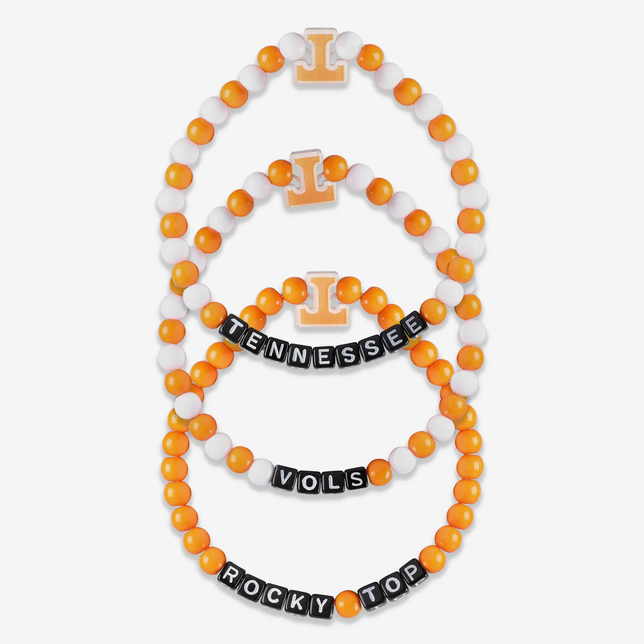 Tennessee Volunteers 3 Pack Beaded Friendship Bracelet