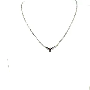 Texas Longhorns Silver Necklace