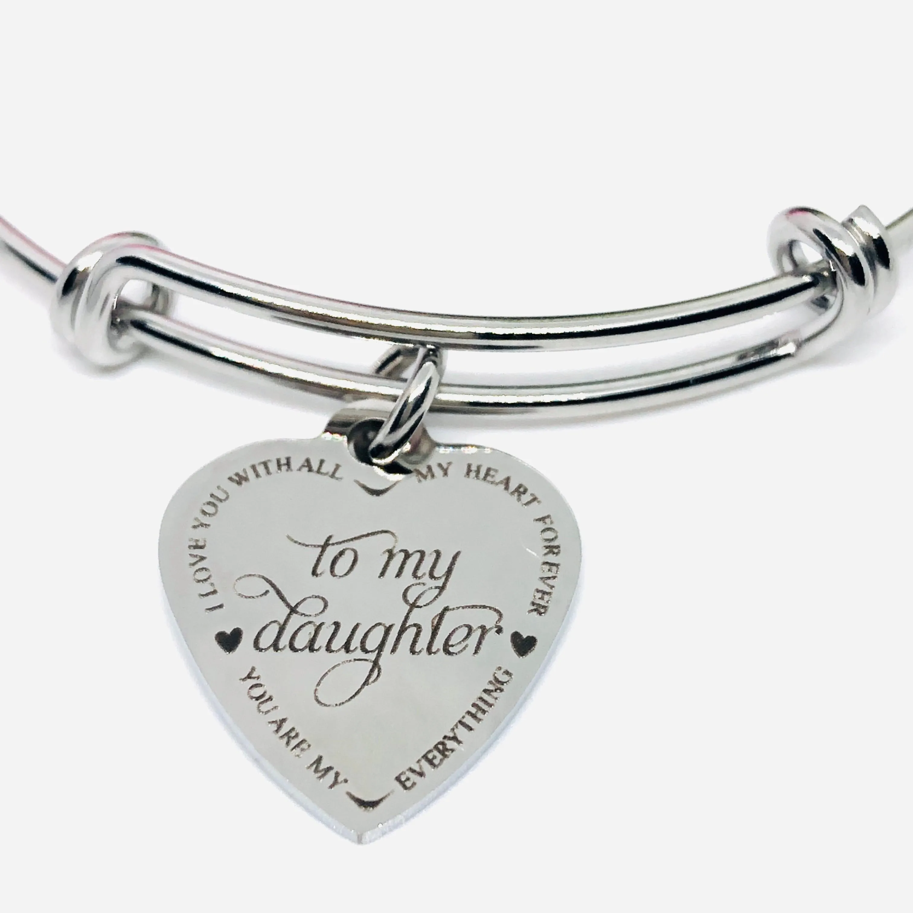 To my daughter I love you with all my heart forever. You are my everything