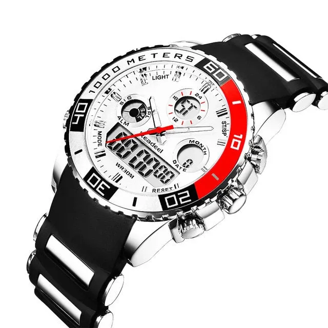 Top Brand Luxury Watches Rubber LED Digital