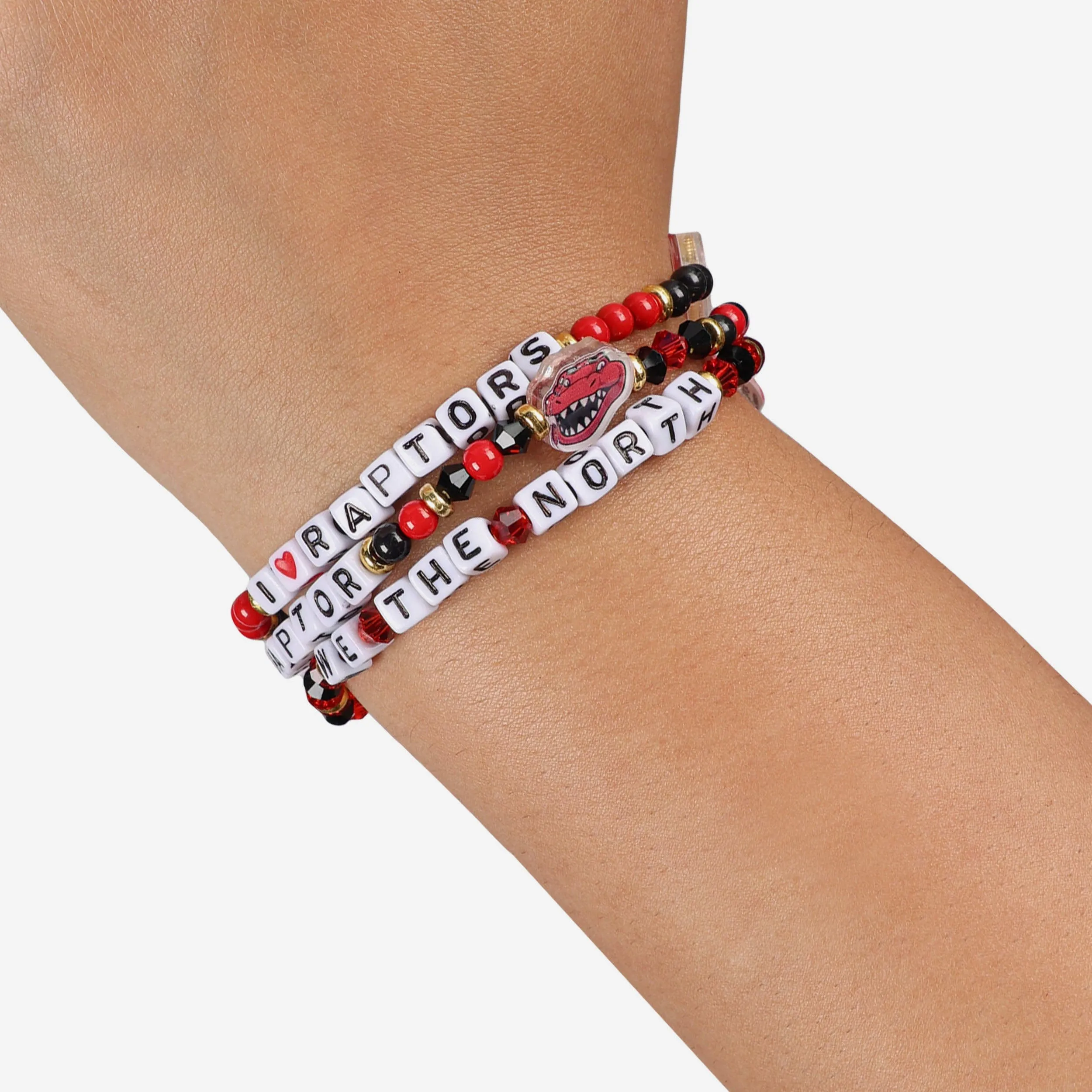 Toronto Raptors 3 Pack Friendship Bracelet