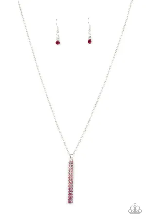 Tower of Transcendence Pink Paparazzi Necklace