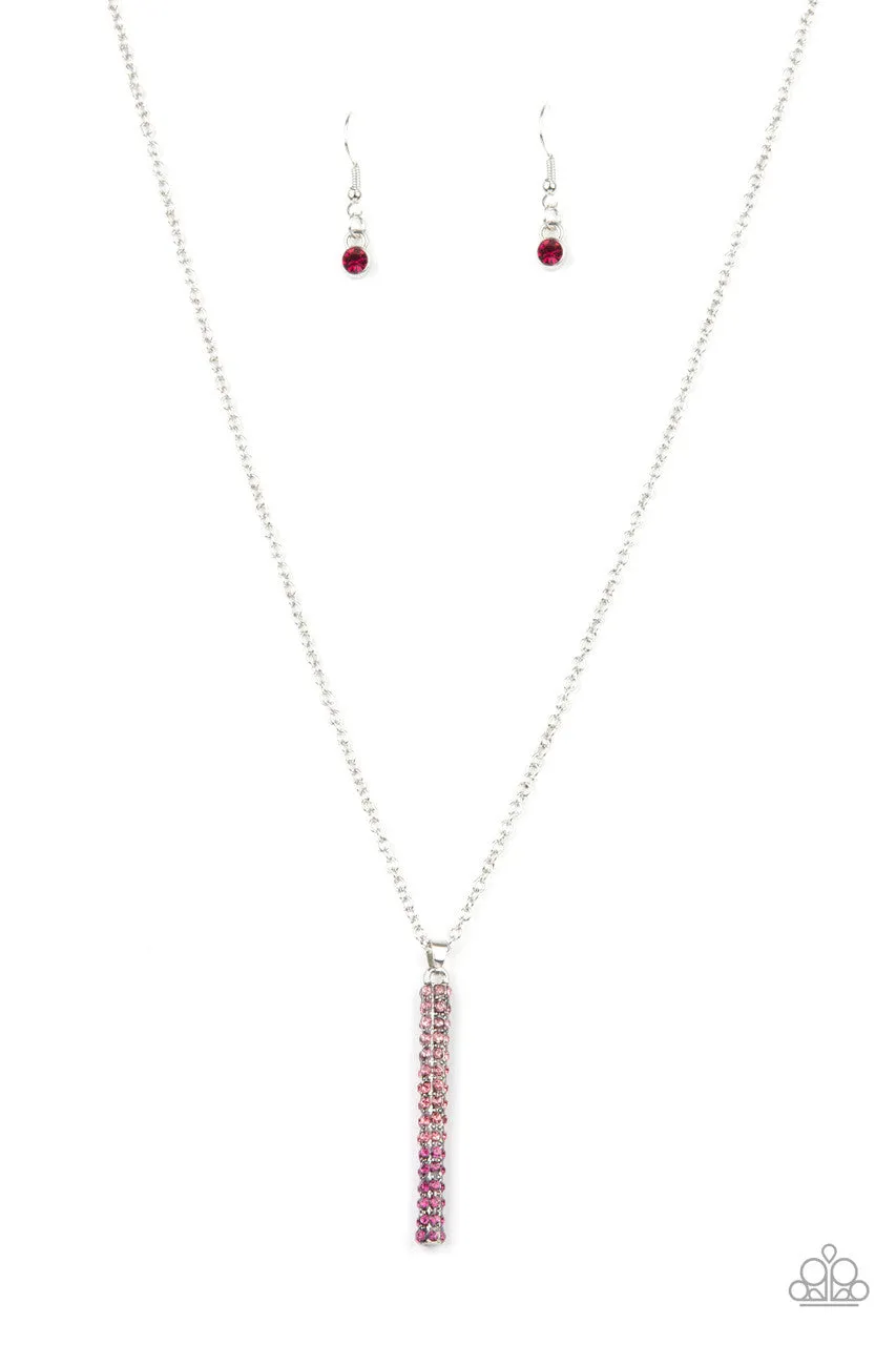 Tower of Transcendence Pink Paparazzi Necklace