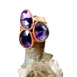 Trapiche Amethyst Ring | February Birthstone