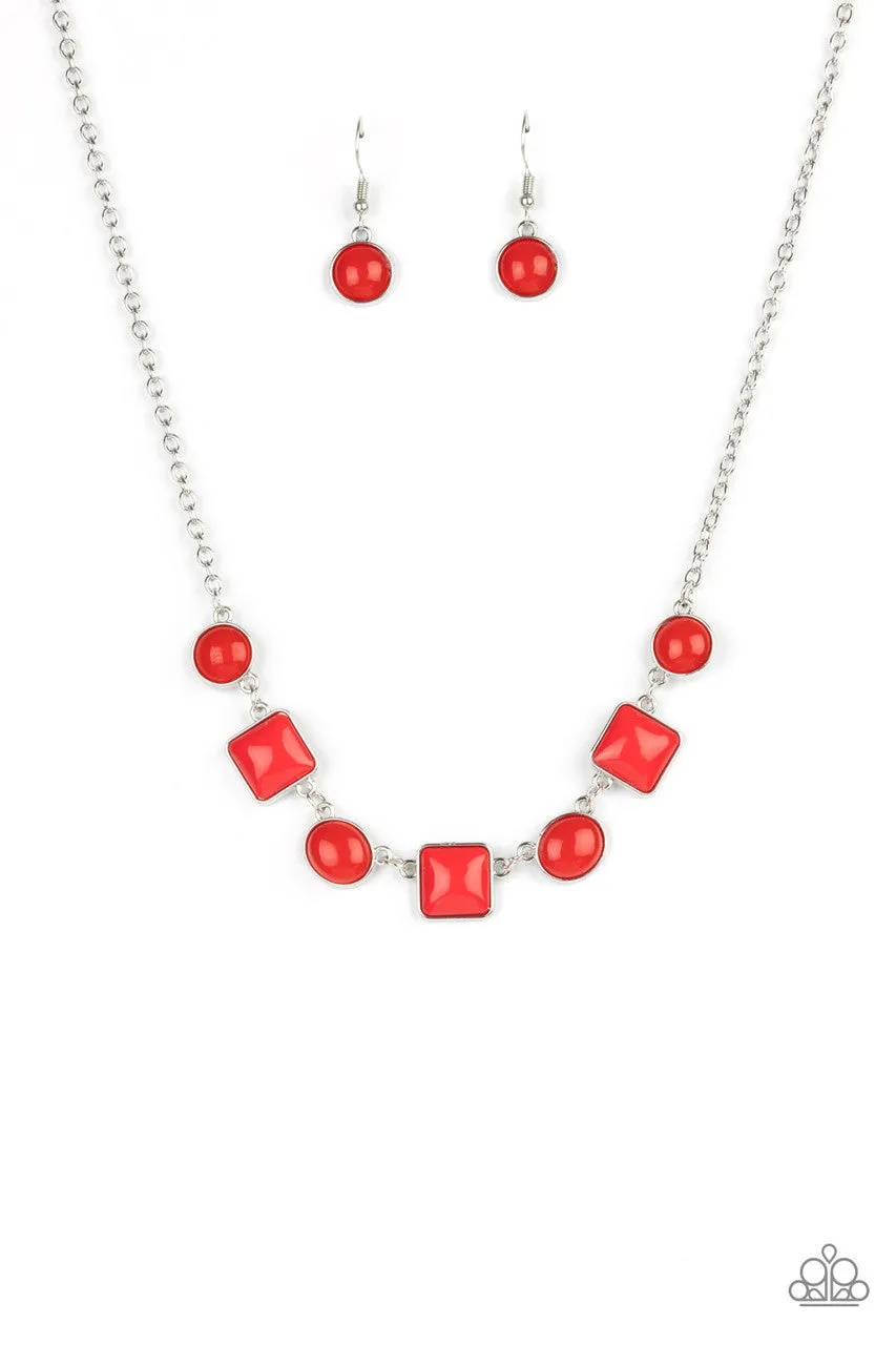 Trend Worthy Red Paparazzi Necklace