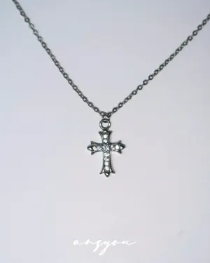 Trendy Mini Cross Necklace