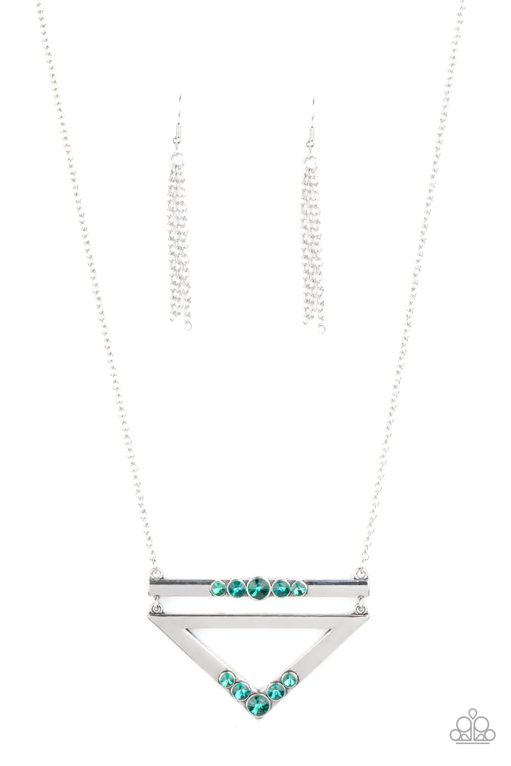 Triangular Twinkle - Green
