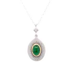 Tsavorite Soleil Pendant