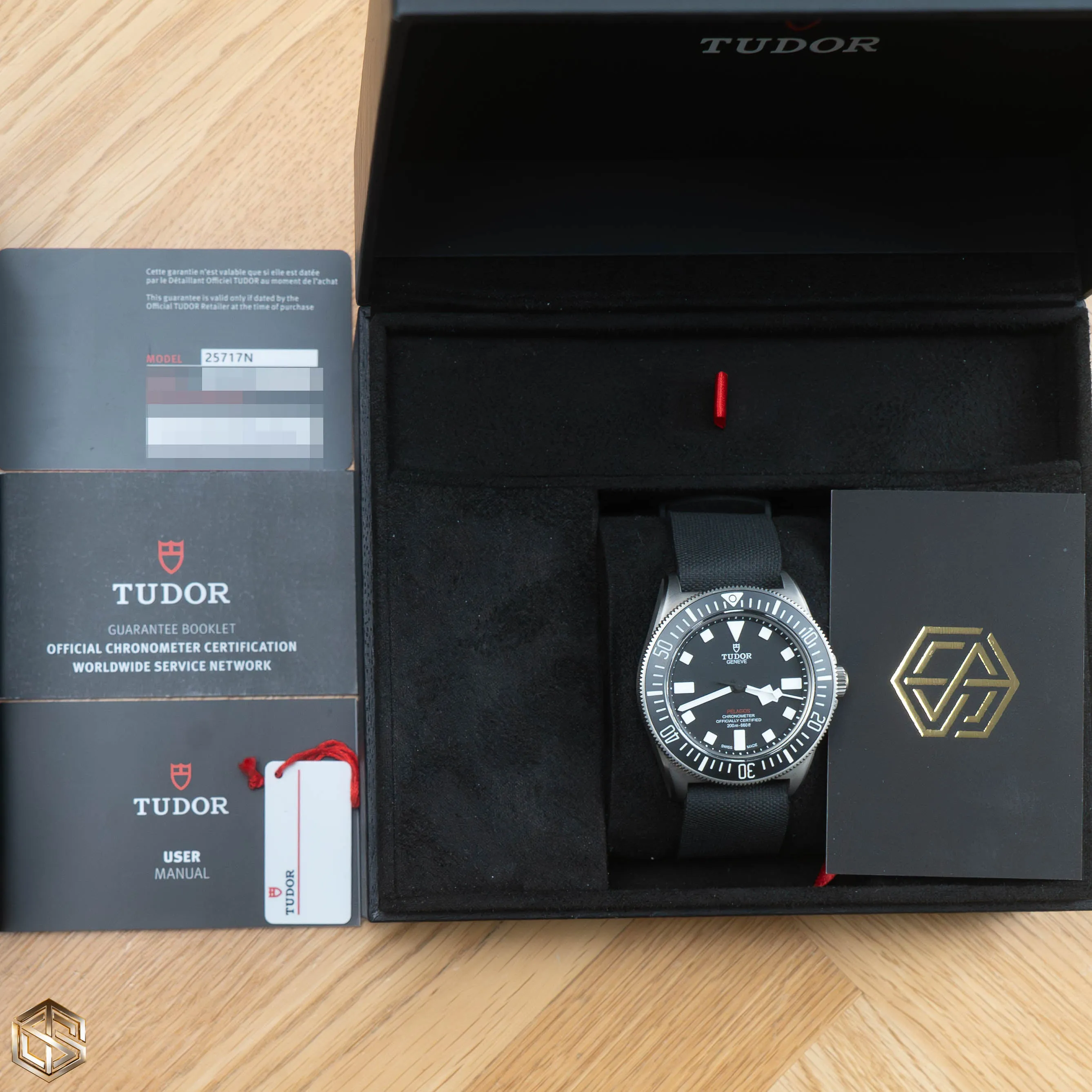 Tudor 25717N Pelagos FXD Black Dial Titanium 42mm 2024 Full Set Watch