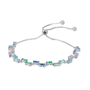 Turquoise Style Chain Bracelet Cascade Collection by Vicky Kim