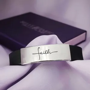 Uplifting Faith Silicone Wristband