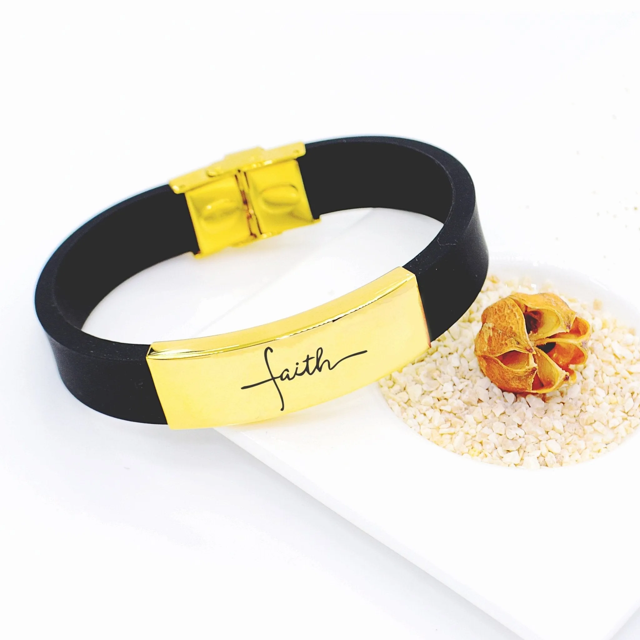 Uplifting Faith Silicone Wristband