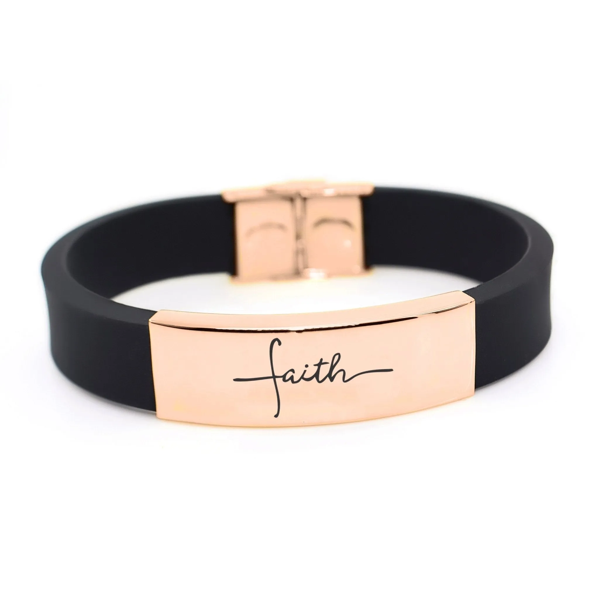 Uplifting Faith Silicone Wristband