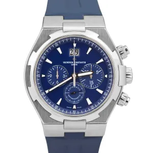 Vacheron Constantin Overseas Chronograph BLUE Stainless Steel Rubber 42mm 49150