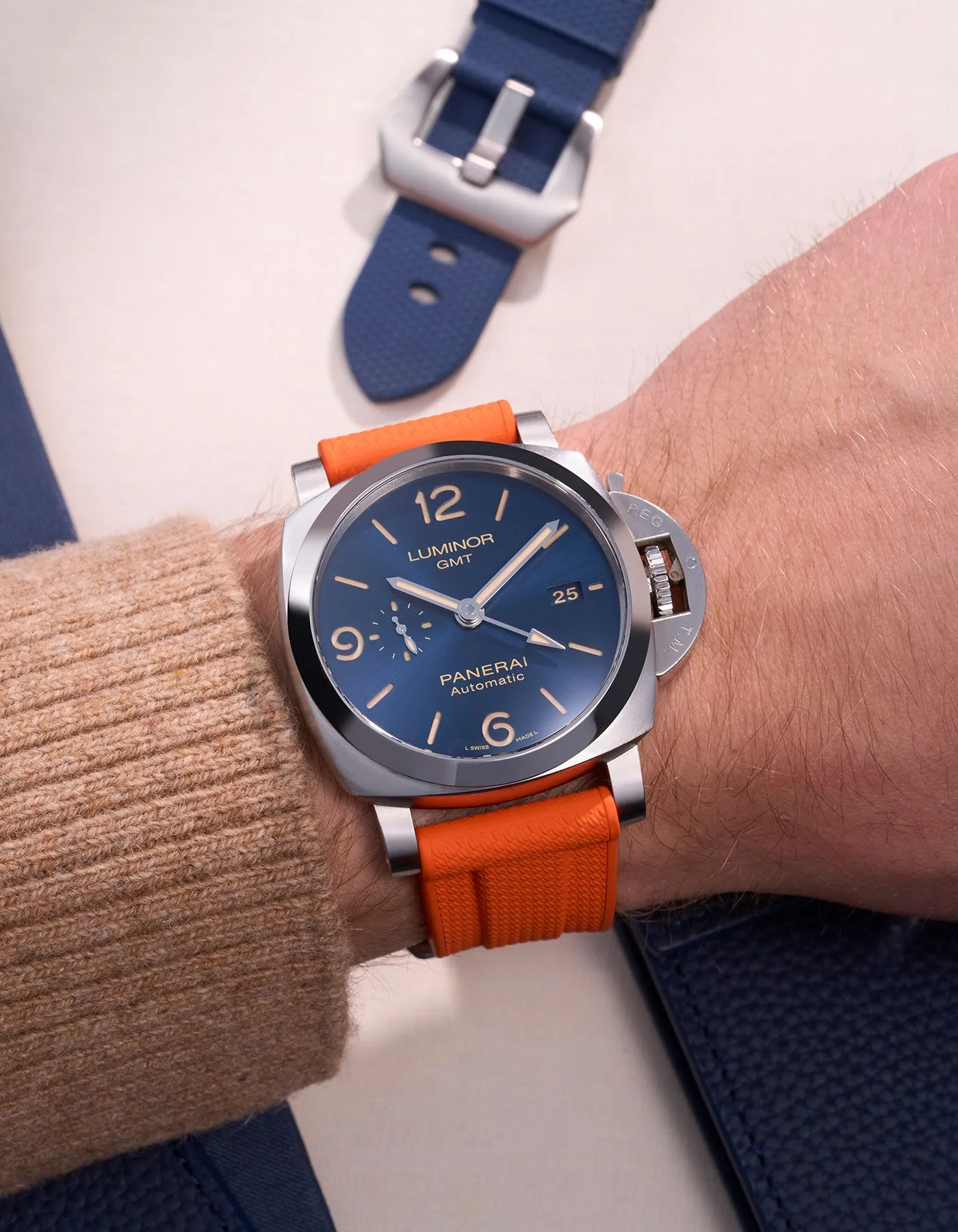 Vertech FKM Rubber Strap for Panerai 22mm, 24mm & 26mm