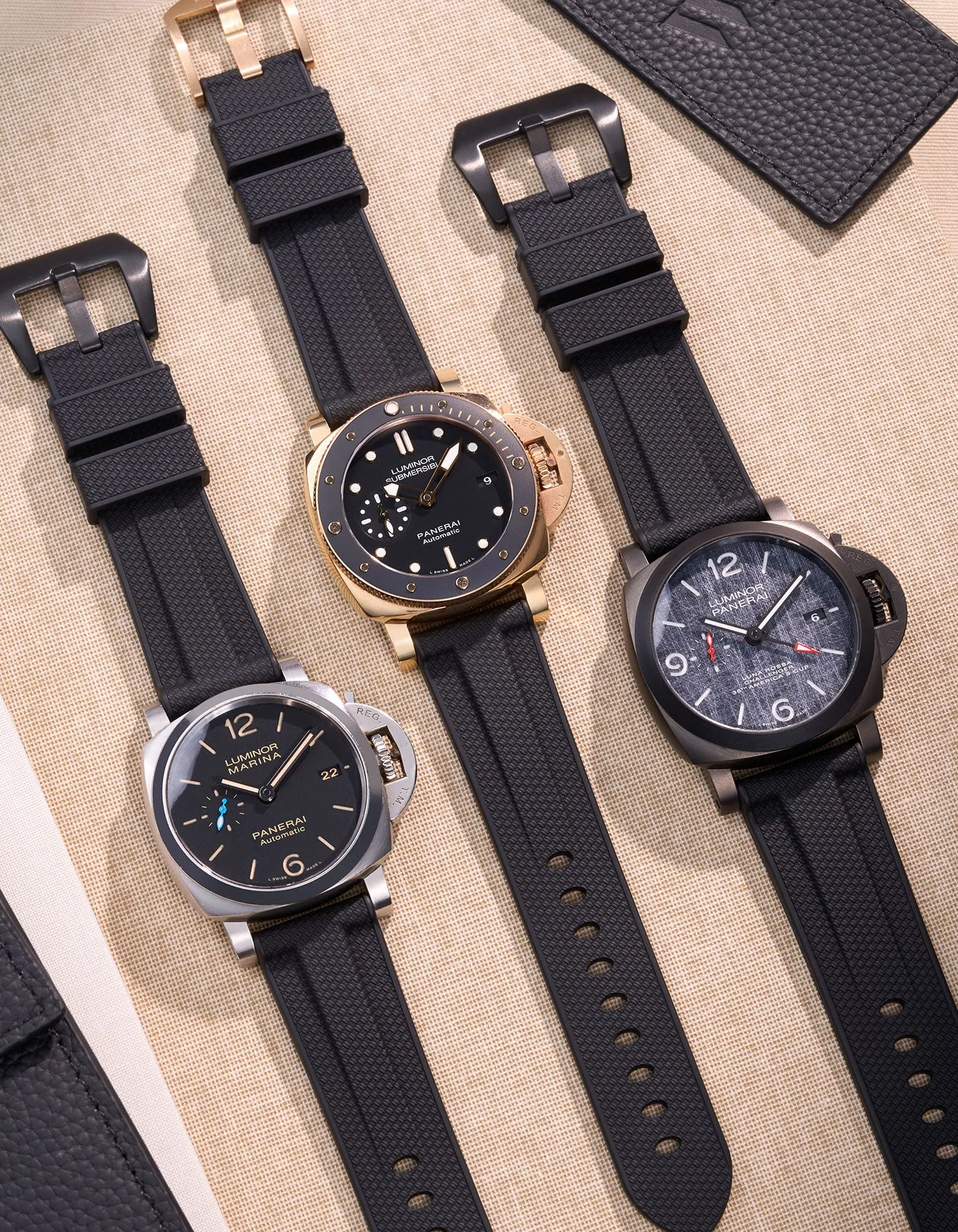 Vertech FKM Rubber Strap for Panerai 22mm, 24mm & 26mm