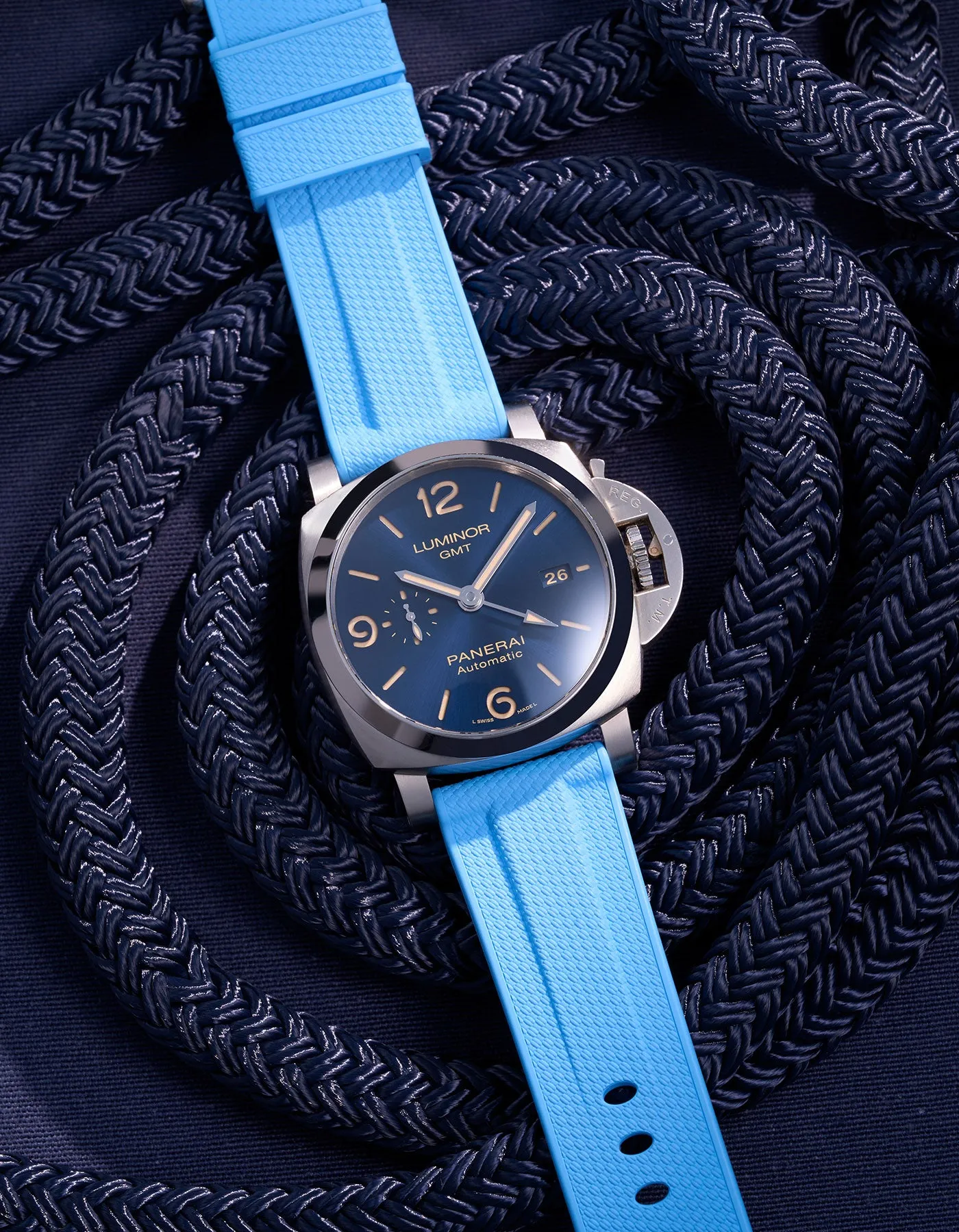 Vertech FKM Rubber Strap for Panerai 22mm, 24mm & 26mm