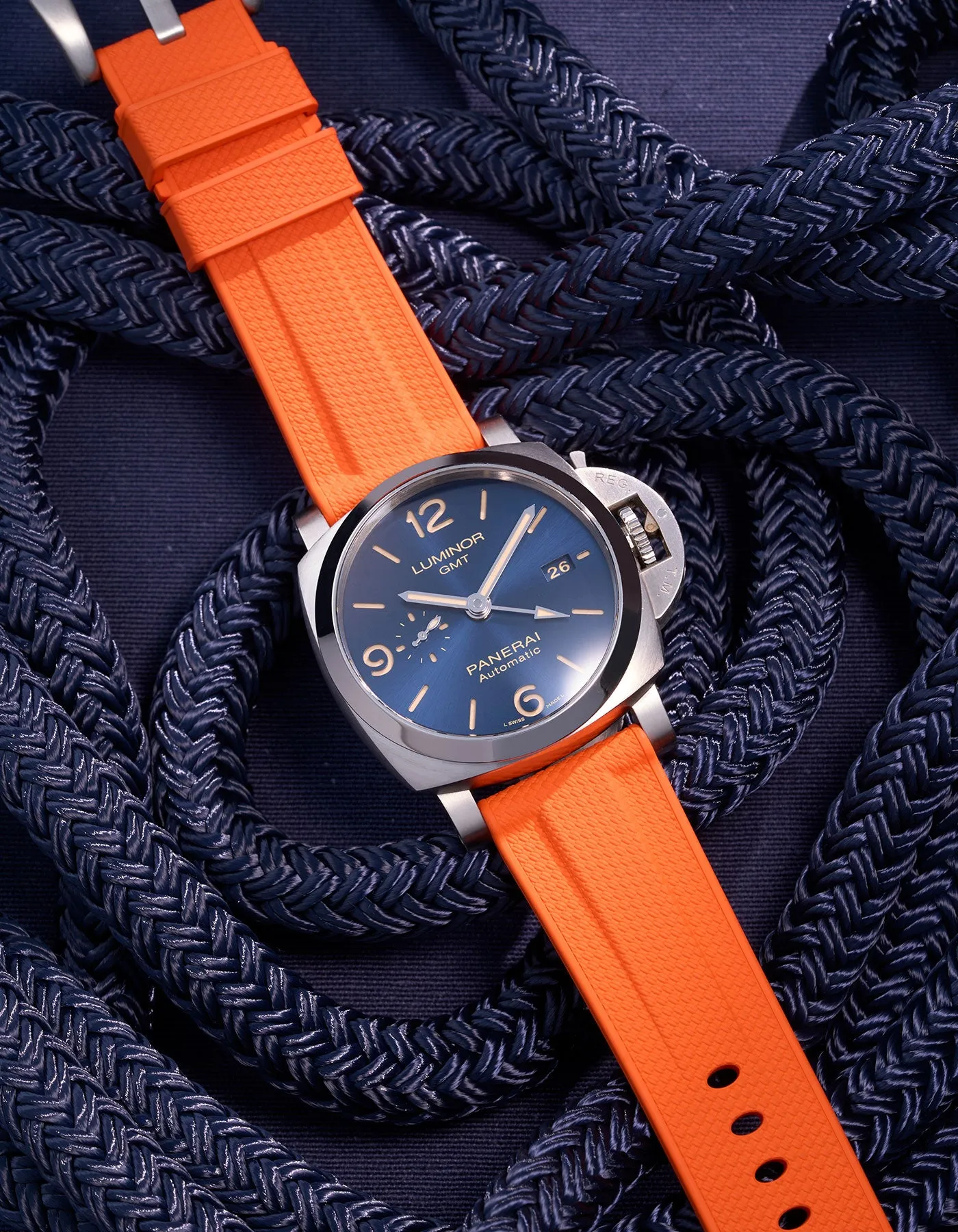 Vertech FKM Rubber Strap for Panerai 22mm, 24mm & 26mm