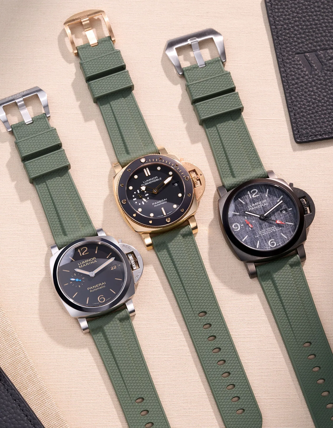 Vertech FKM Rubber Strap for Panerai 22mm, 24mm & 26mm