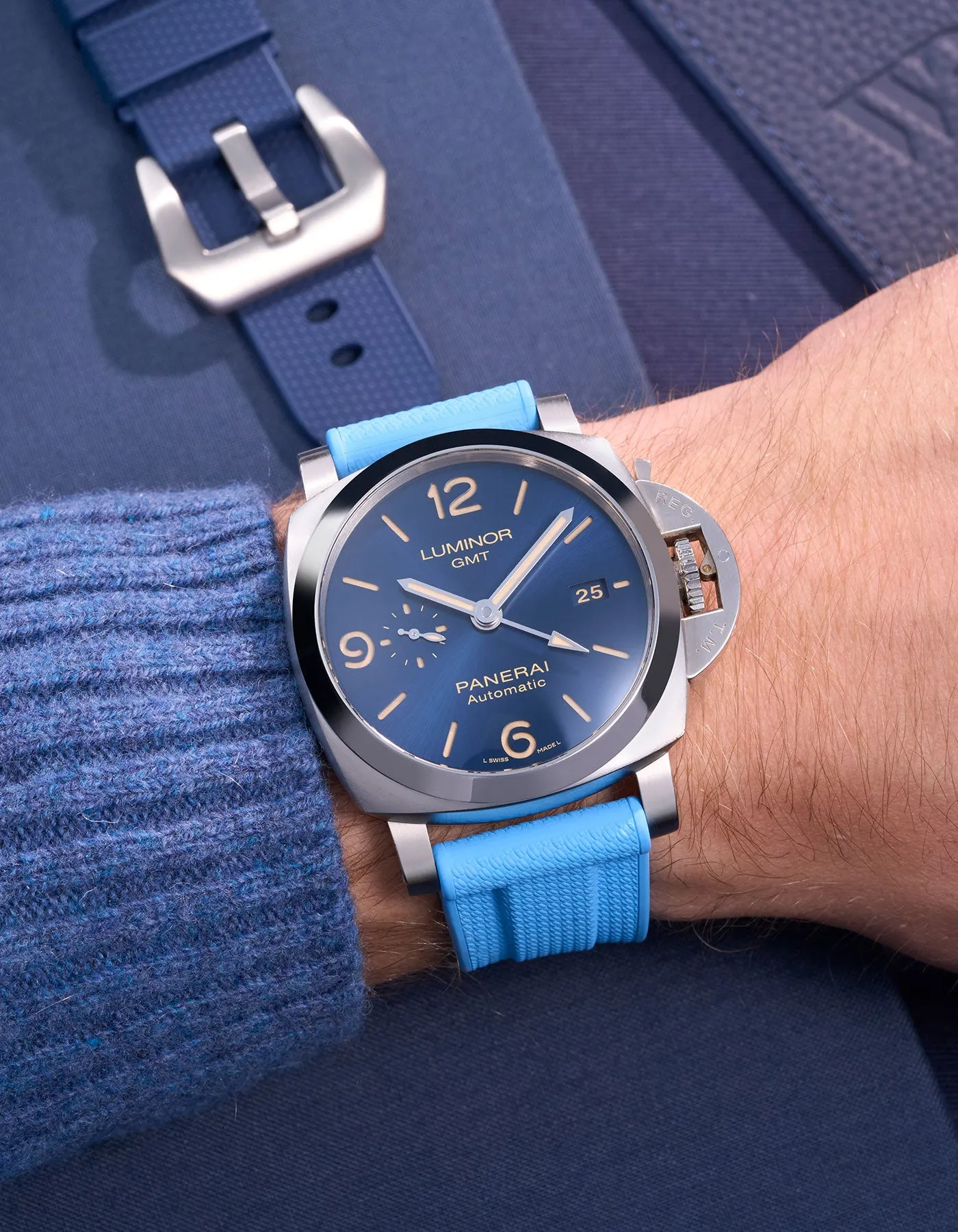Vertech FKM Rubber Strap for Panerai 22mm, 24mm & 26mm