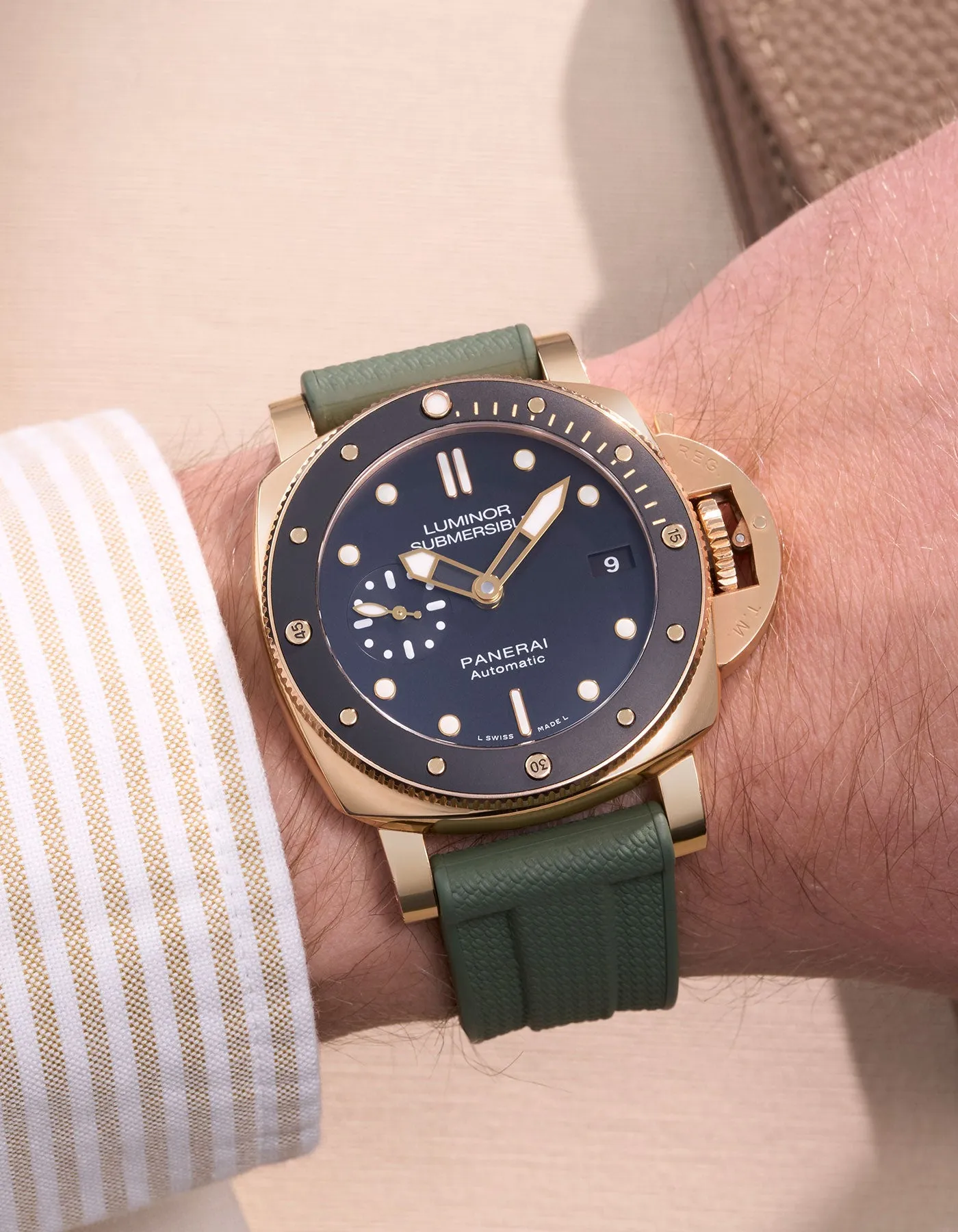 Vertech FKM Rubber Strap for Panerai 22mm, 24mm & 26mm
