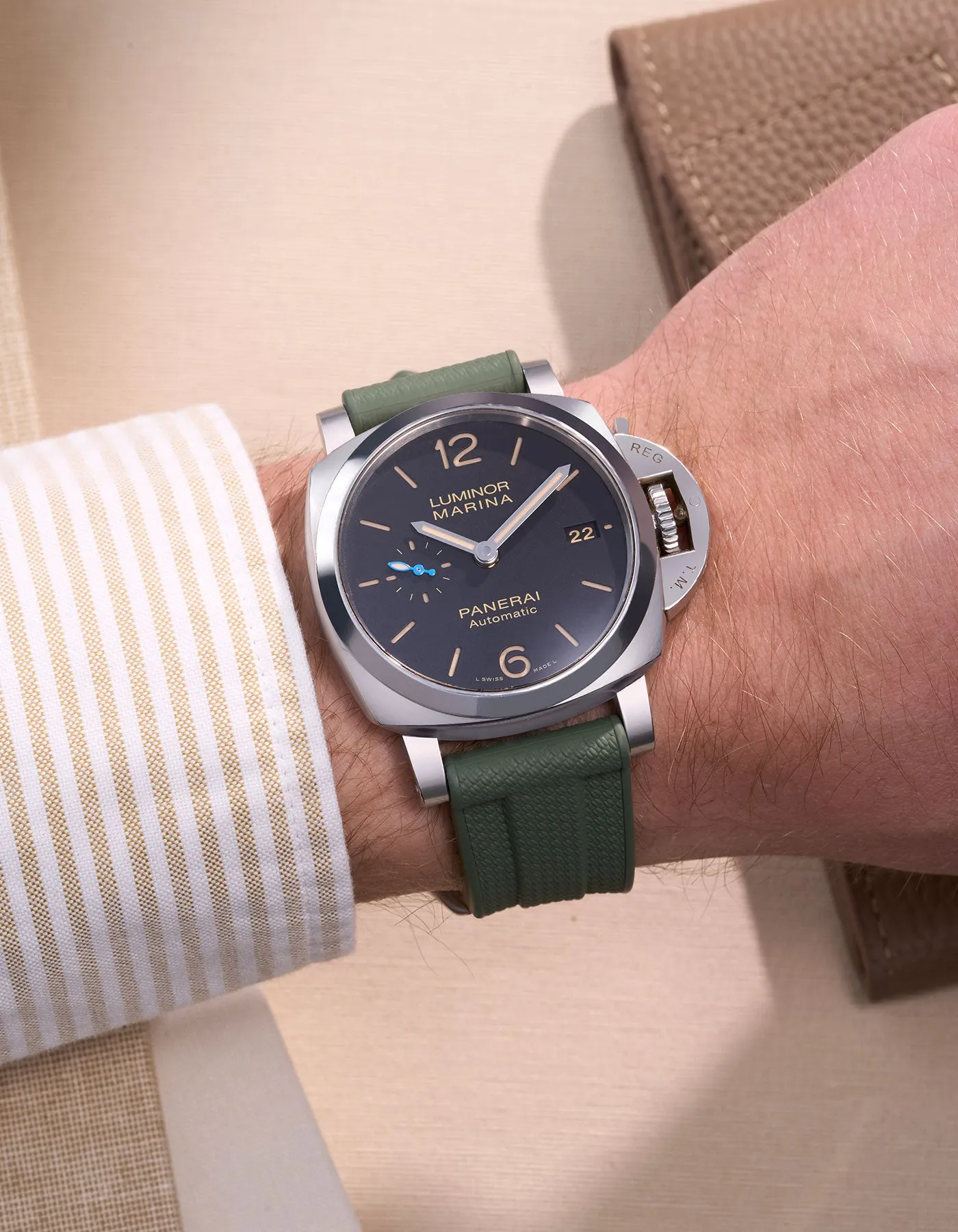 Vertech FKM Rubber Strap for Panerai 22mm, 24mm & 26mm