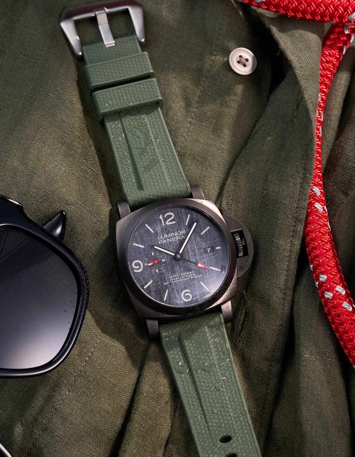 Vertech FKM Rubber Strap for Panerai 22mm, 24mm & 26mm