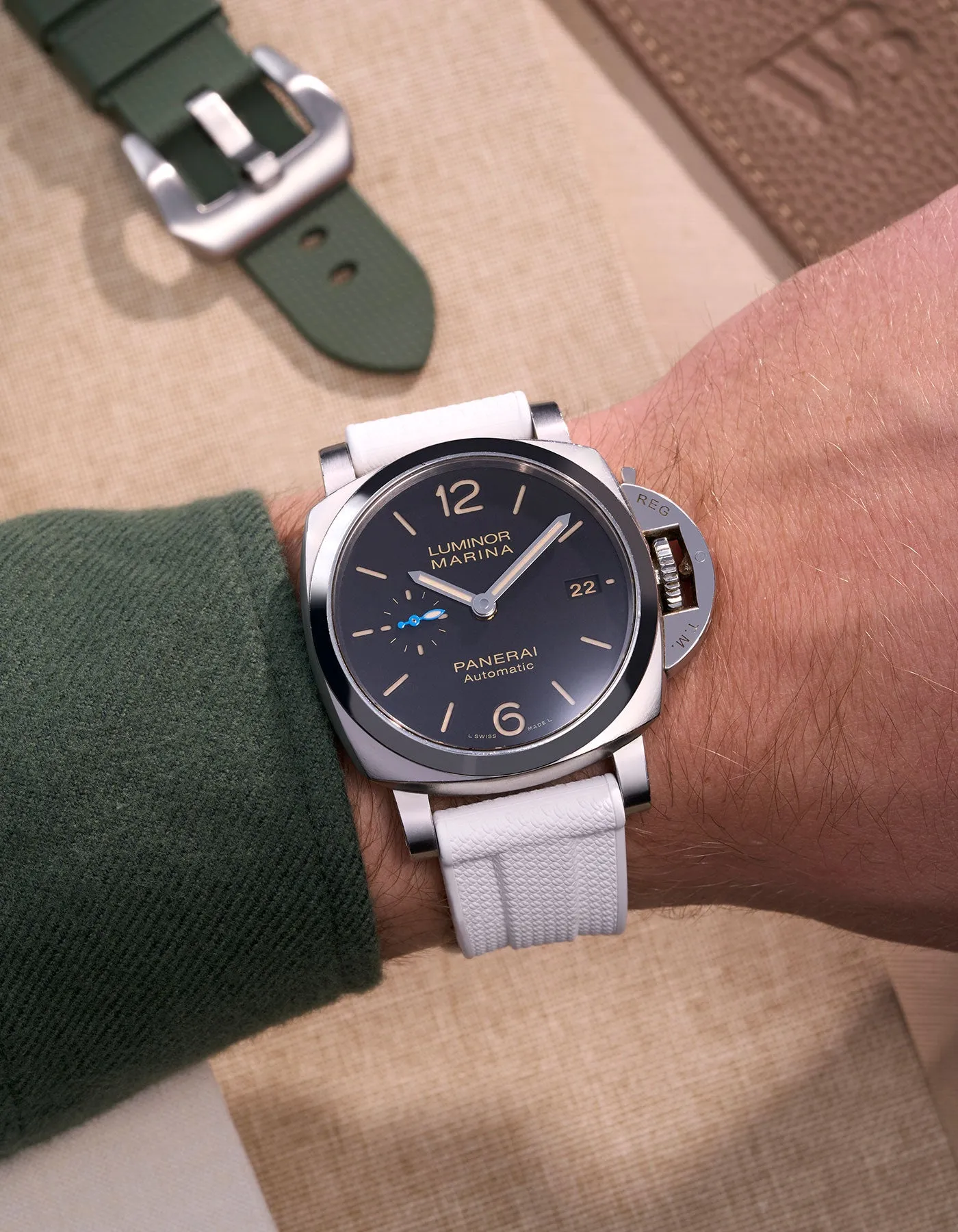 Vertech FKM Rubber Strap for Panerai 22mm, 24mm & 26mm
