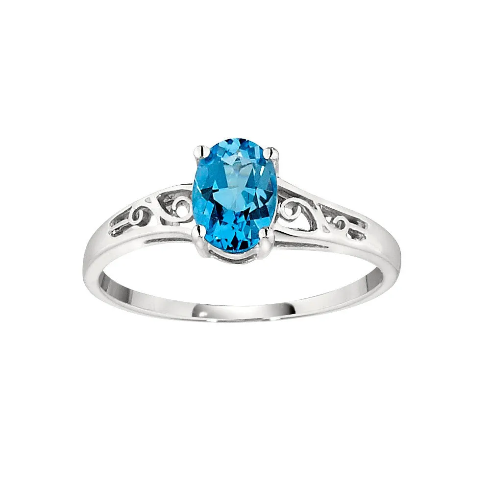 Vintage Filigree Peridot Ring