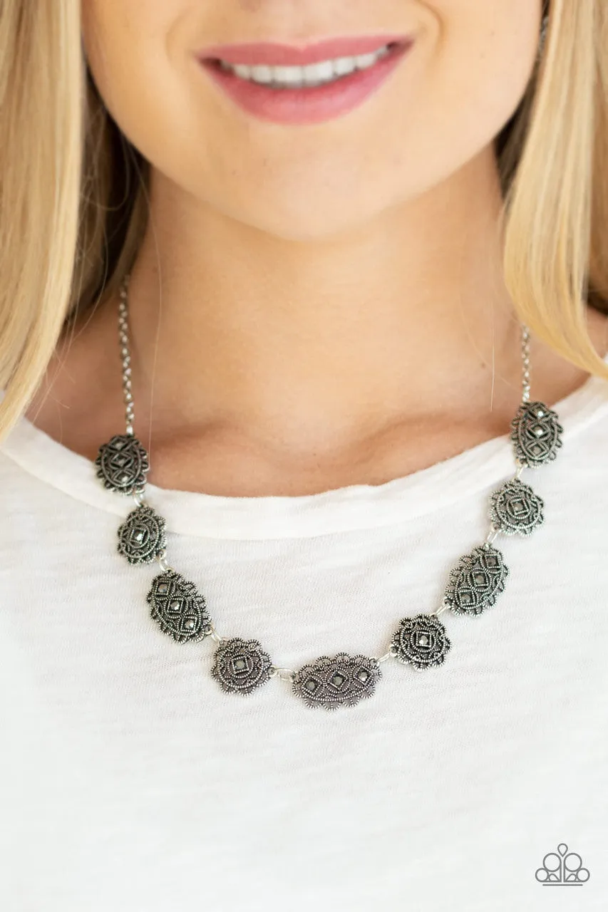 Vintage Vogue Silver Paparazzi Necklace
