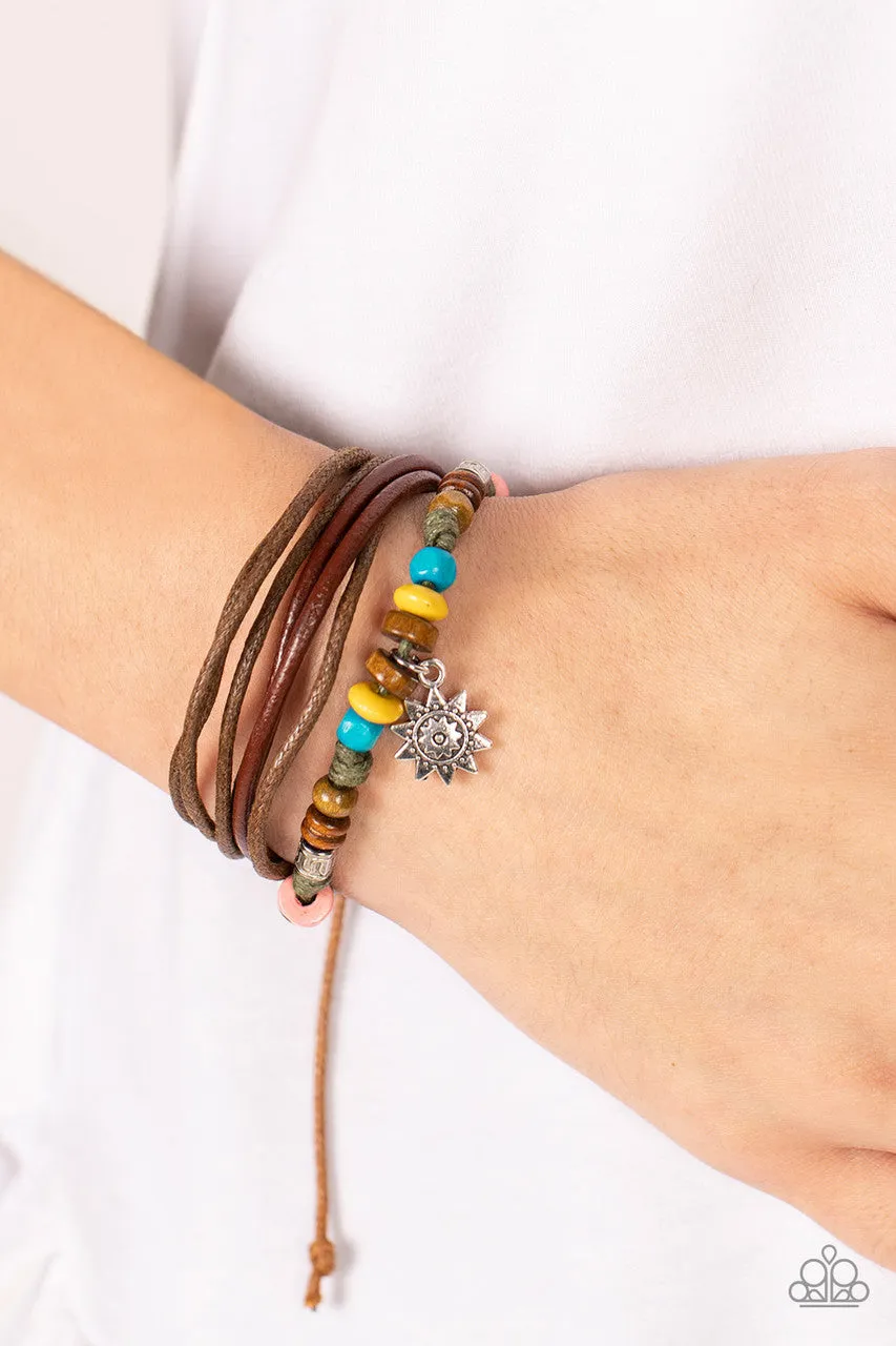 Wild SOL Multi Urban Cord Charm Paparazzi Bracelet