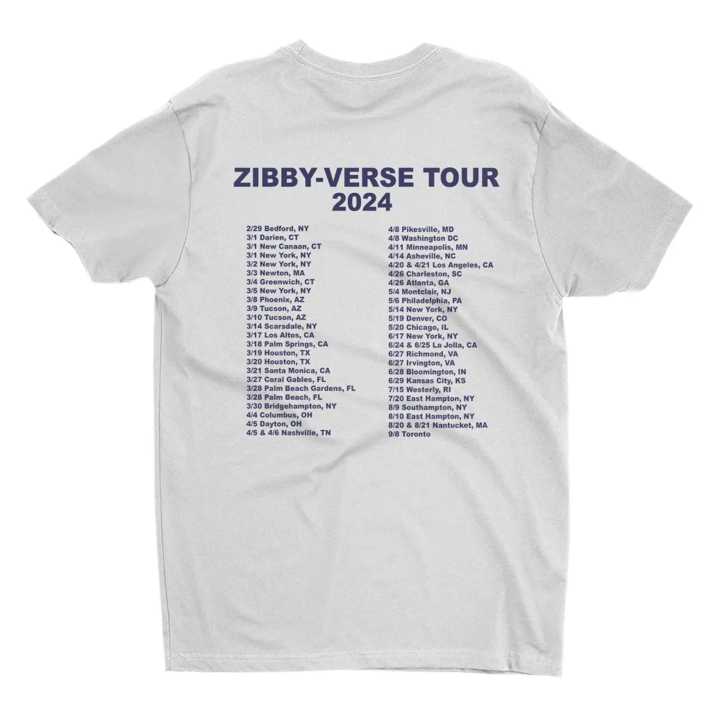 Zibby-Verse Tour 2024 Unisex Tee by BOY MEETS GIRL®